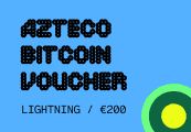 Azteco Bitcoin Lighting €200 Voucher