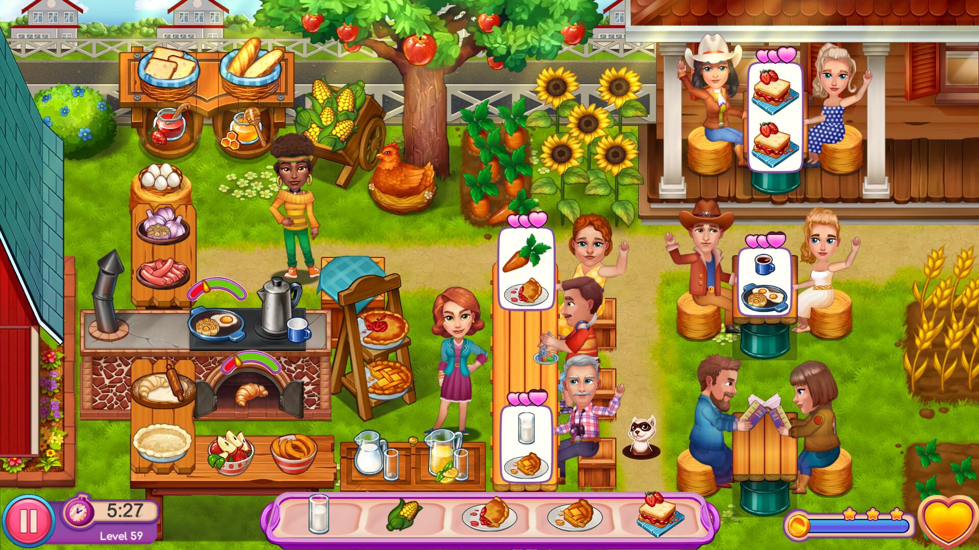 Screen Shot image 2 Claire'S Cruisin' Cafe: Fest Frenzy بي سي ستيم كود رقمي