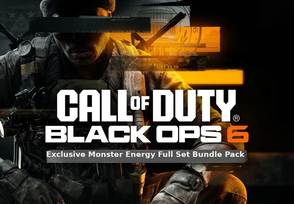 Call Of Duty: Black Ops 6 - Exclusive Monster Energy Full Set حزمة Pack (Without Double XP) بي سي/بلايستيشن 4/بلايستيشن 5/اكسبوكس 1/سيريس X|S كود رقمي