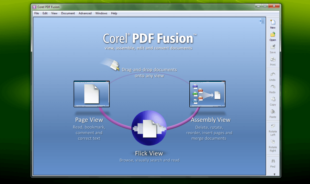 Screen Shot image 1 Corel PDF Fusion مفتاح (مدى الحياة / 3 اجهزة كمبيوتر مكتبي)
