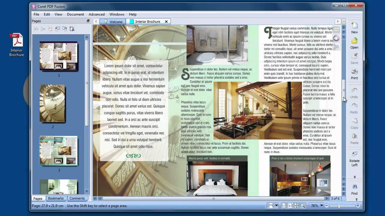 Screen Shot image 2 Corel PDF Fusion مفتاح (مدى الحياة / 3 اجهزة كمبيوتر مكتبي)