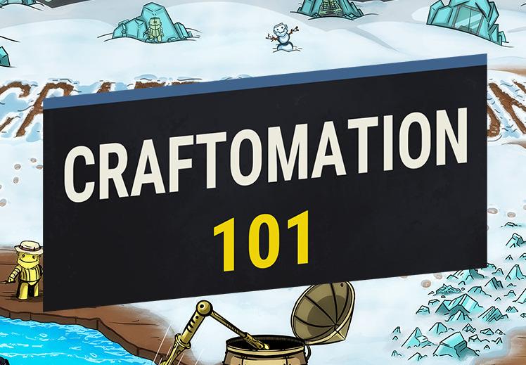 Craftomation 101: Programming & Craft ستيم حساب