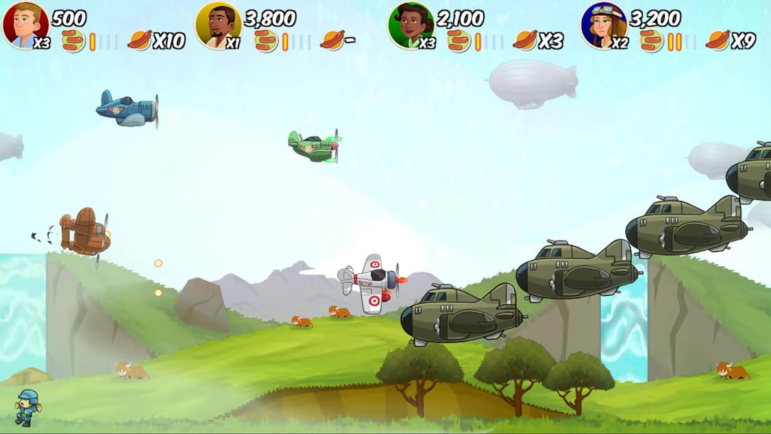 Screen Shot image 1 Dogfight: A Sausage Bomber Story اوروبي نينتندو سويتش كود رقمي