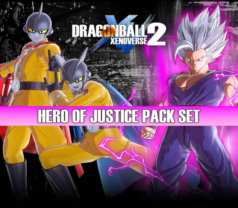 Dragon Ball: Xenoverse 2 - Hero Of Justice Pack Set DLC امريكي بي سي ستيم كود رقمي