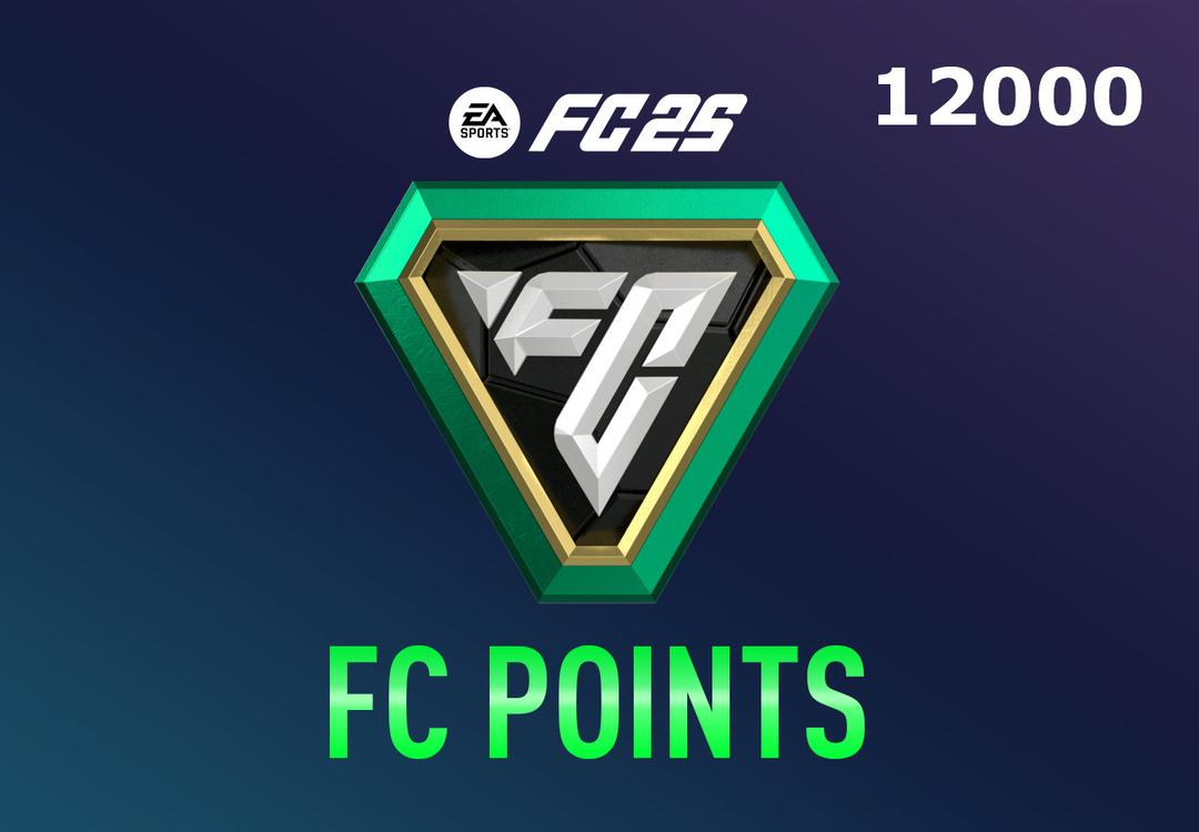 EA SPORTS FC 25 - FC Points 12000 امريكي اكسبوكس 1 / إكس بوكس سيريس X|S كود رقمي