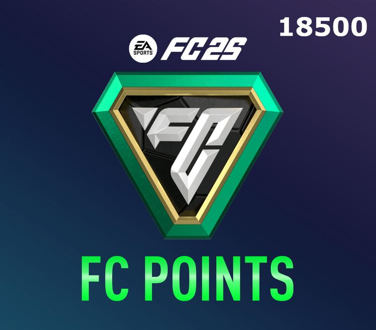 EA SPORTS FC 25 - FC Points 18500 اوروبي اكسبوكس 1 / إكس بوكس سيريس X|S كود رقمي