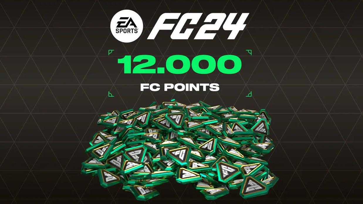 EA SPORTS FC 24 - 12000 FC Points بريطاني EA App كود رقمي
