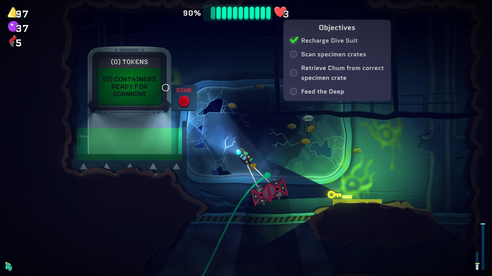 Screen Shot image 0 Feed The Deep بي سي ستيم حساب