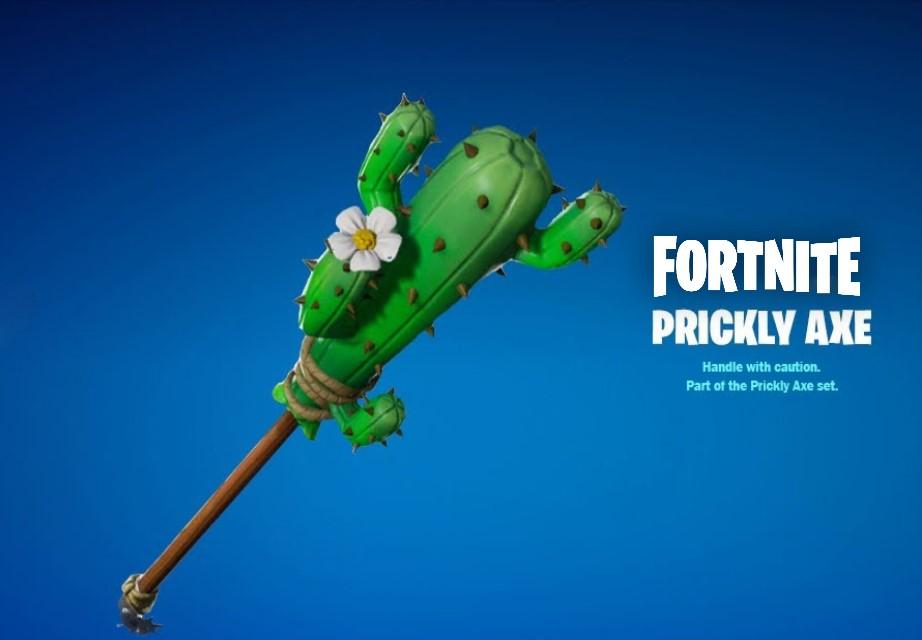 Fortnite - Prickly Axe Pickaxe DLC بي سي ايبك قيمز كود رقمي