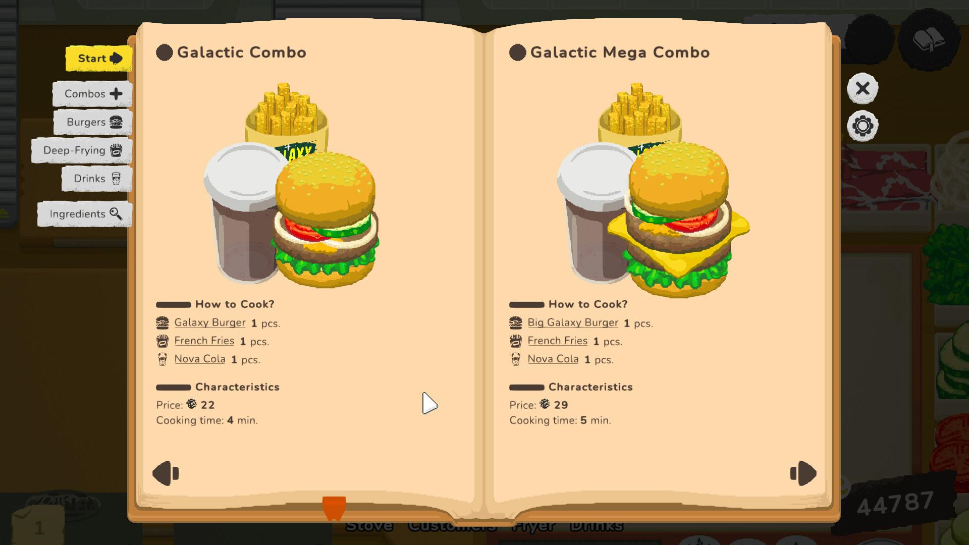 Screen Shot image 3 Galaxy Burger بي سي ستيم حساب
