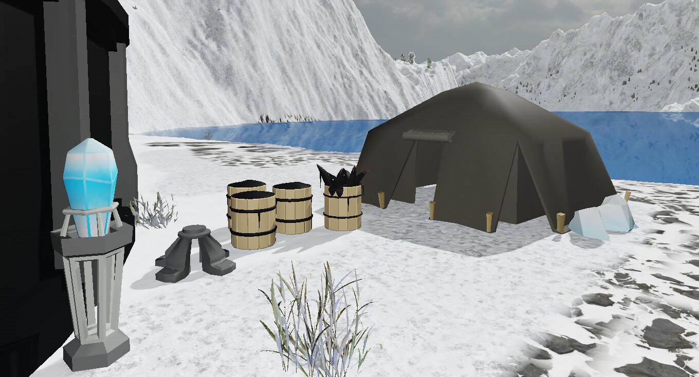 Screen Shot image 2 GameGuru MAX - Low Poly Asset Pack - Arctic Ruins DLC بي سي ستيم كود رقمي