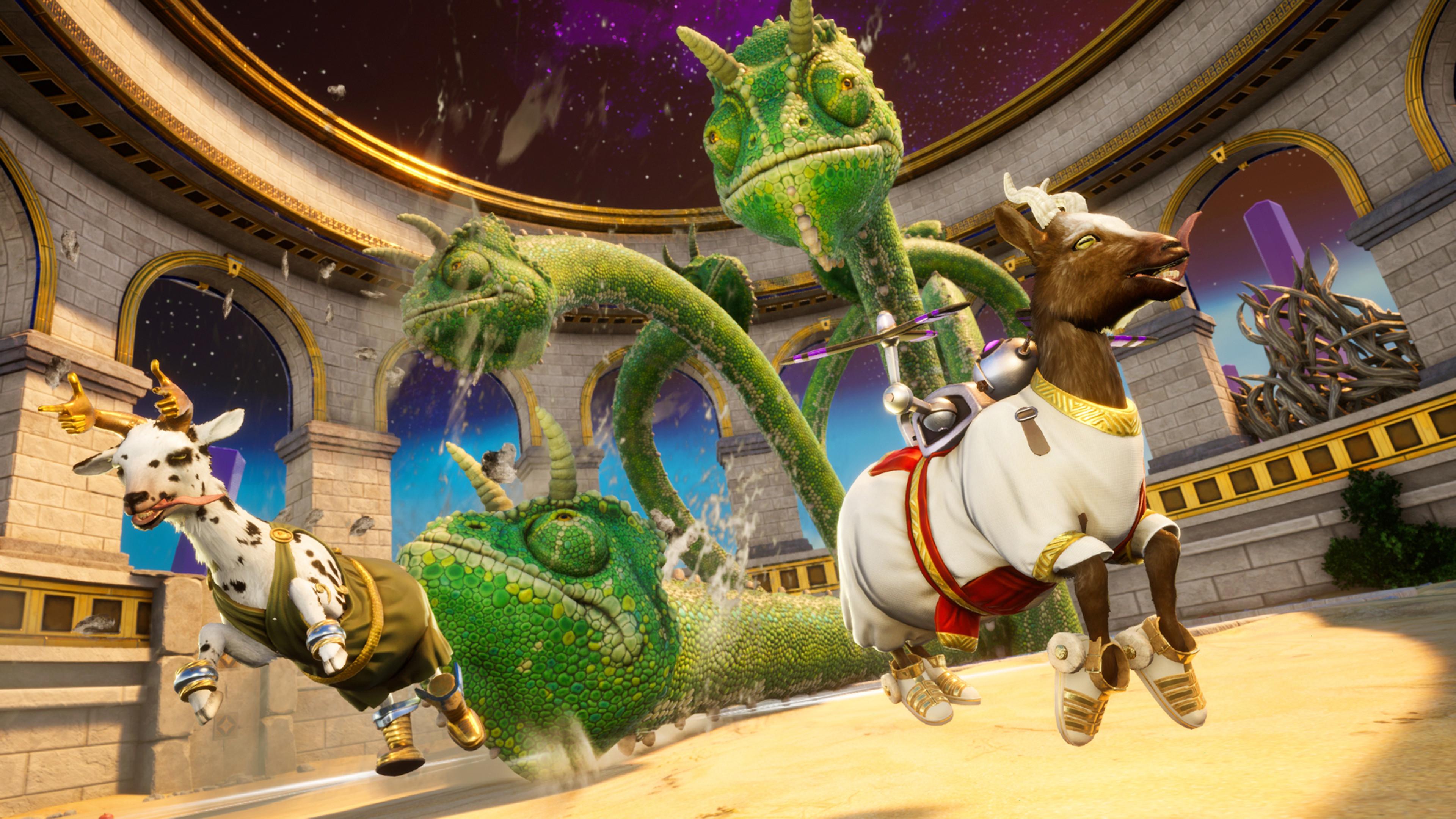 Screen Shot image 1 Goat Simulator 3: Multiversal Traveler'S اصدار بي سي ستيم حساب