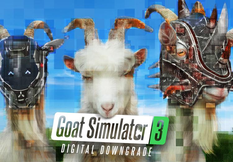 Goat Simulator 3 - Digital Downgrade DLC رابط هديه ستيم