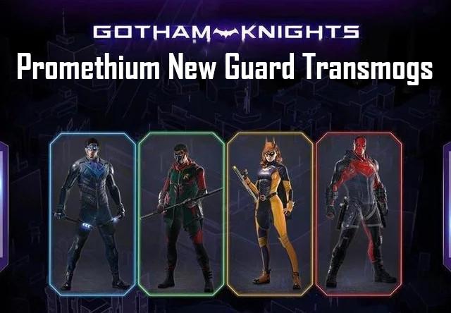 Gotham Knights - Promethium New Guard Transmogs Skin DLC اوروبي بلايستيشن 5 كود رقمي
