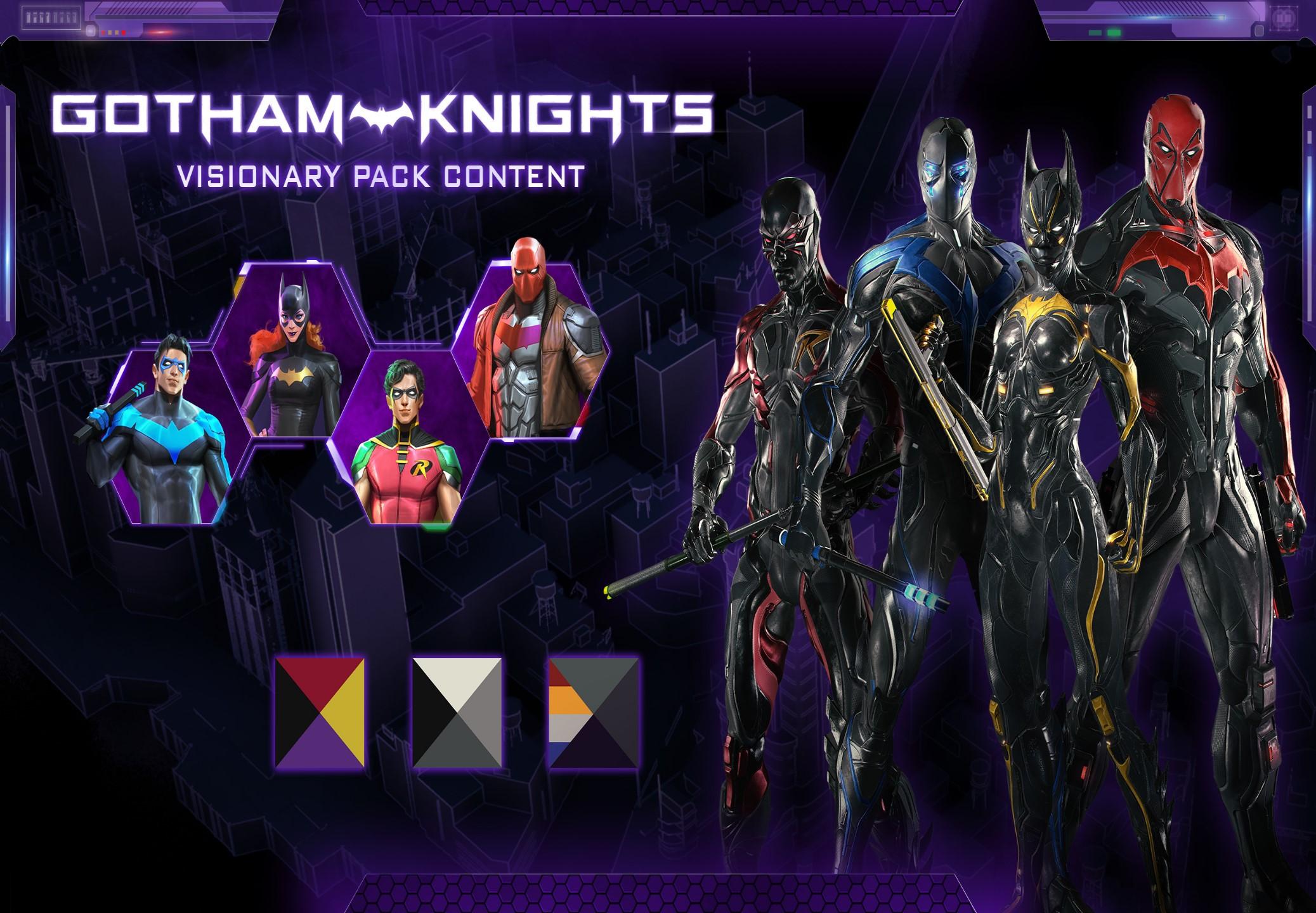 Gotham Knights - Visionary Pack EN لغة فقط اوروبي DLC بلايستيشن 5 كود رقمي