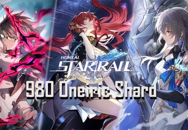 Honkai: Star Rail - 980 Oneiric Shard Reidos Voucher