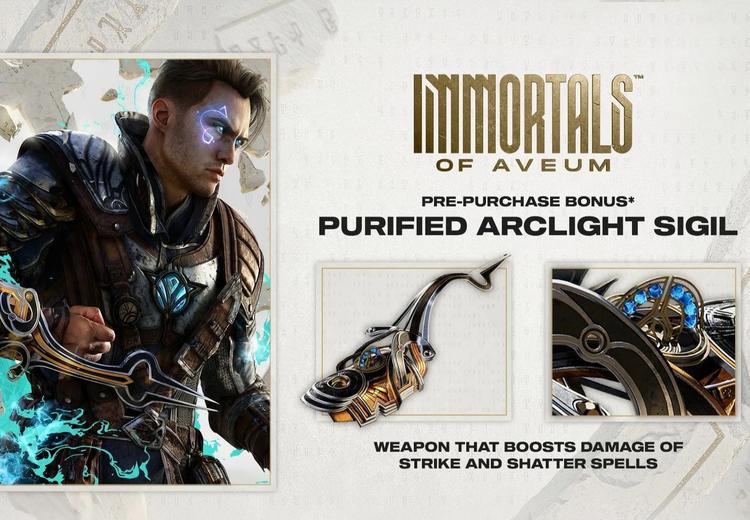 Immortals Of Aveum - طلب مسبق Bonus اوروبي بلايستيشن 4 كود رقمي