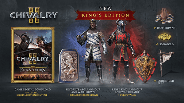 Screen Shot image 0 Chivalry 2 - King'S اصدار Content DLC بي سي ستيم كود رقمي