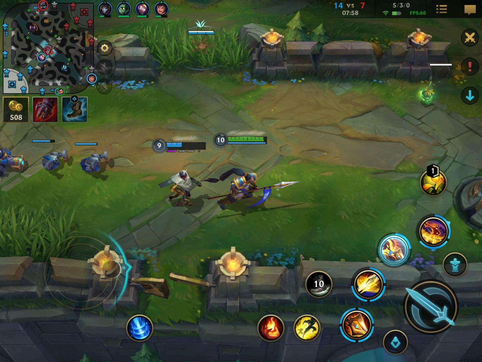 Screen Shot image 2 League Of Legends Wild Rift Level 10+ أمريكا الشمالية Region Ranked Ready Game حساب