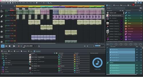 Screen Shot image 1 MAGIX Music Maker بلس 2021 Digital Download كود رقمي