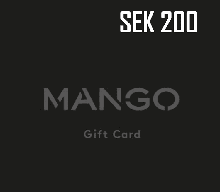 Mango 200 SEK هدية بطاقة SE