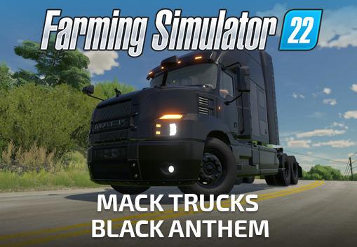 Farming Simulator 22 - Mack Trucks Black Anthem DLC اوروبي بلايستيشن 4 كود رقمي
