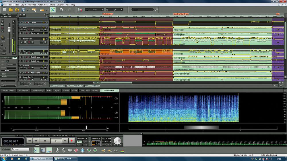 Screen Shot image 1 MAGIX Samplitude Pro X5 كود رقمي