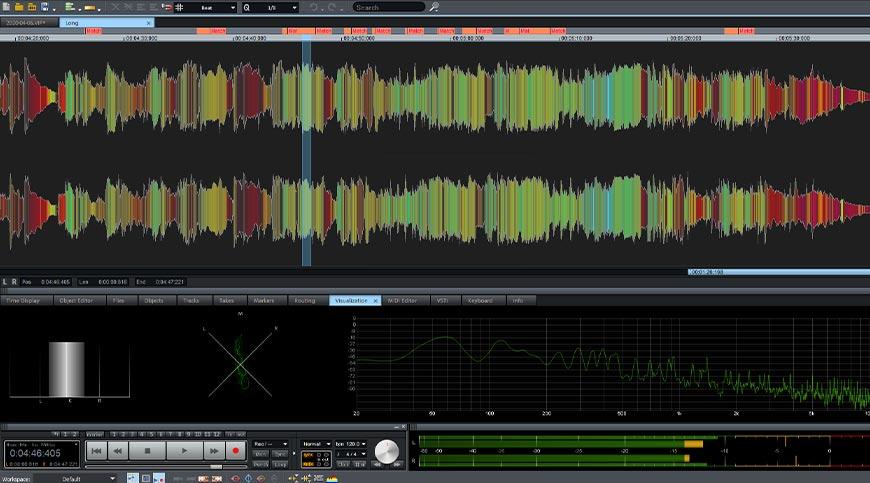 Screen Shot image 4 MAGIX Samplitude Pro X5 كود رقمي