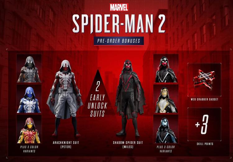 Marvel'S Spider-Man 2 - طلب مسبق Bonus DLC اوروبي بلايستيشن 5 كود رقمي