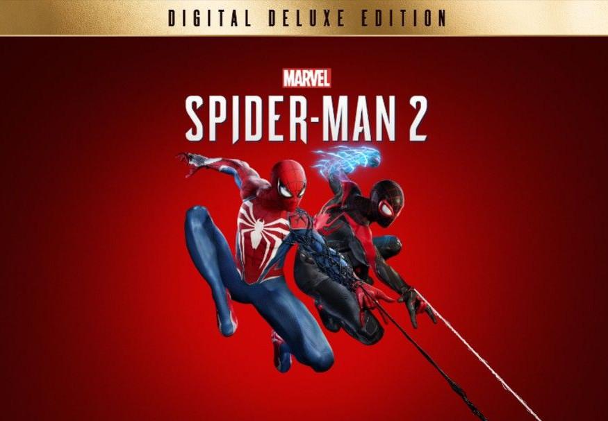 Marvel'S Spider-Man 2 اصدار الديلوكس أمريكا الشمالية بلايستيشن 5 كود رقمي