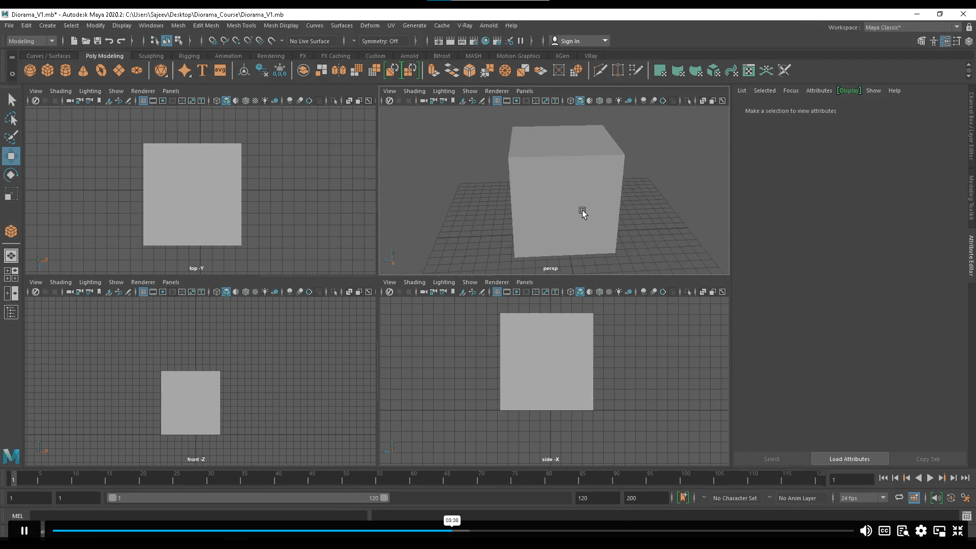 Screen Shot image 1 Maya For Absolute Beginners Alpha Academy كود