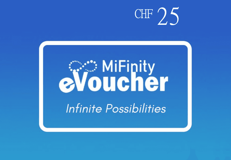 Mifinity EVoucher CHF 25 CH
