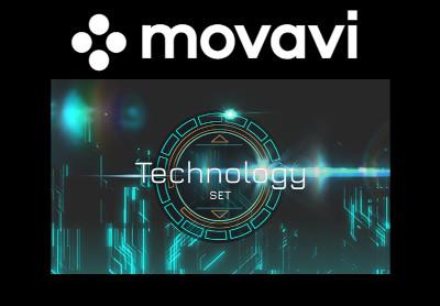 Movavi Video Editor بلس 2021 Effects - Technology Set ستيم كود رقمي