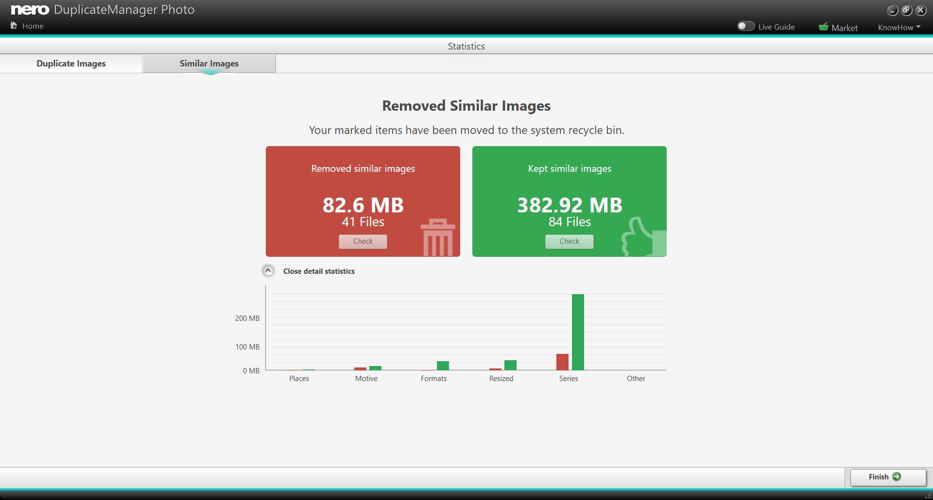 Screen Shot image 2 Nero DuplicateManager Photo 2022 كود رقمي (مدى الحياة / 1 بي سي)
