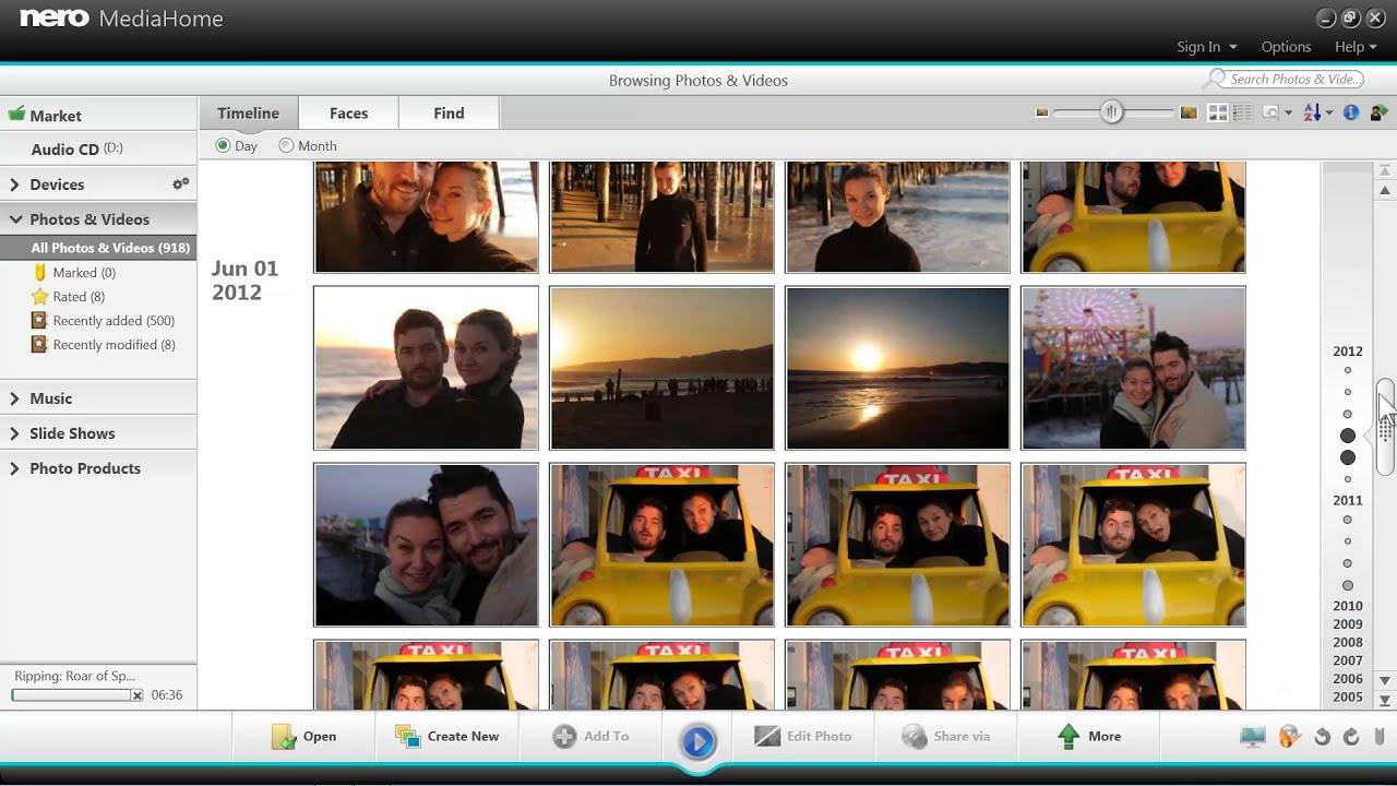 Screen Shot image 3 Nero MediaHome And AI Photo Tagger 2021 كود رقمي (مدى الحياة / 1 بي سي)