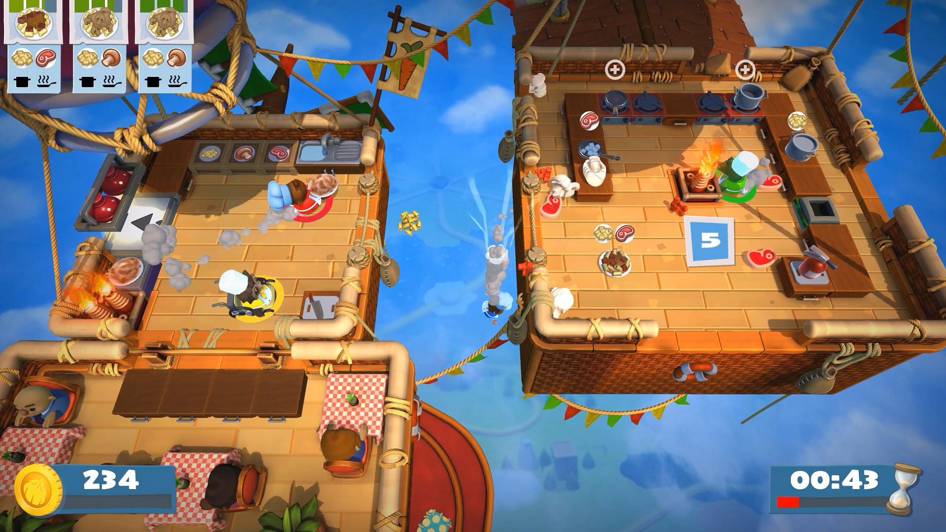 Screen Shot image 1 Overcooked! + Overcooked! 2 اوروبي اكسبوكس 1 كود رقمي