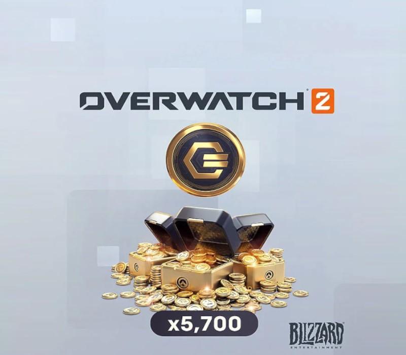 Overwatch 2 - 5000 (+700 Bonus) Coins DLC US XBOX One / Xbox Series X|S CD Key