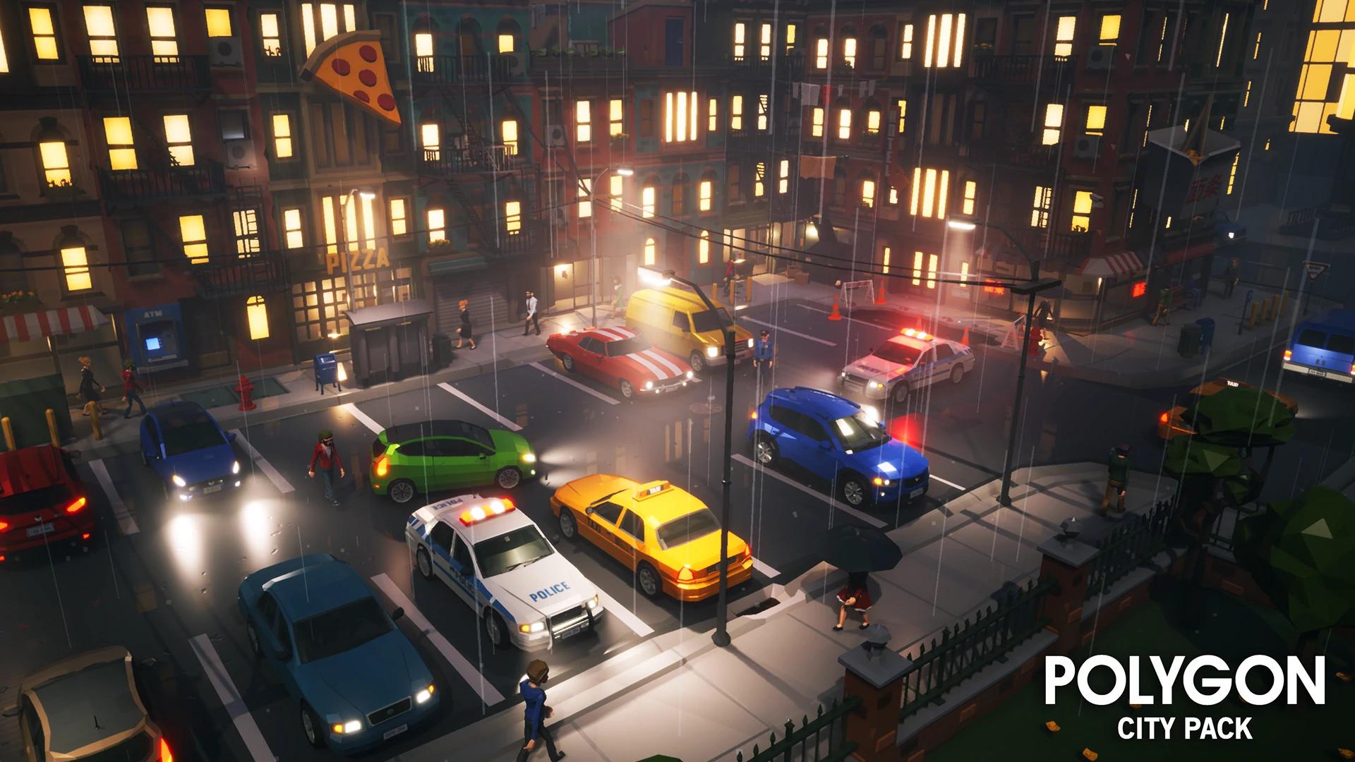 Screen Shot image 0 Polygon - Farm, City + Prototype حزمة Digital Download كود رقمي