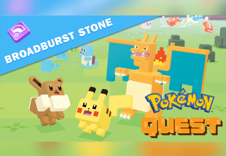 Pokemon Quest - Broadburst Stone DLC اوروبي نينتندو سويتش كود رقمي