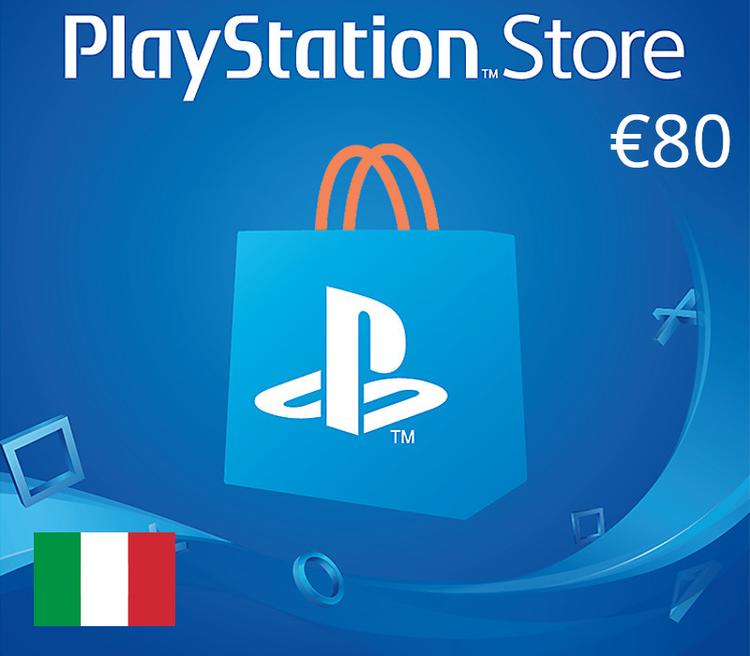 PlayStation Network EUR 80 Gift Card IT