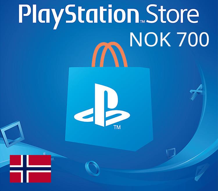 PlayStation Network NOK 700 Gift Card NO
