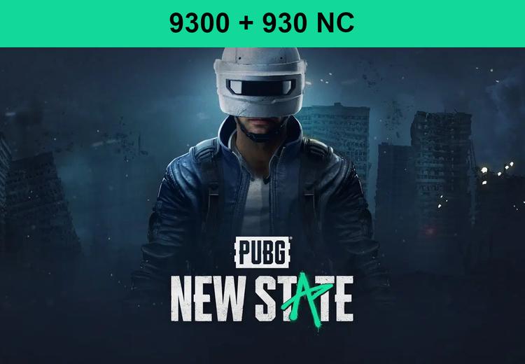 PUBG: NEW STATE - 9300 + 930 NC كود رقمي