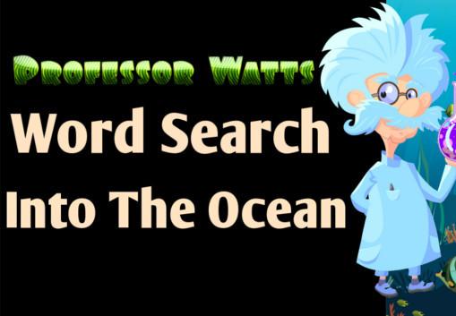 Professor Watts Word Search: Into The Ocean ستيم كود رقمي