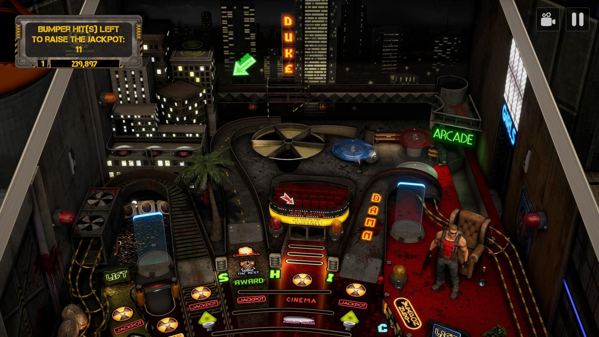 Screen Shot image 3 Pinball M - Duke Nukem’S Big Shot Pinball DLC بي سي ستيم كود رقمي