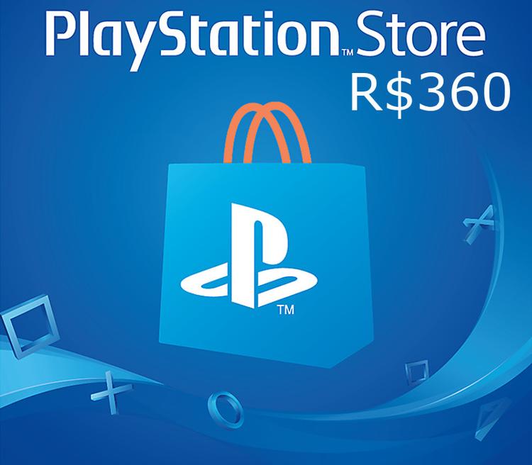 PlayStation Network BRL 360 Gift Card BR