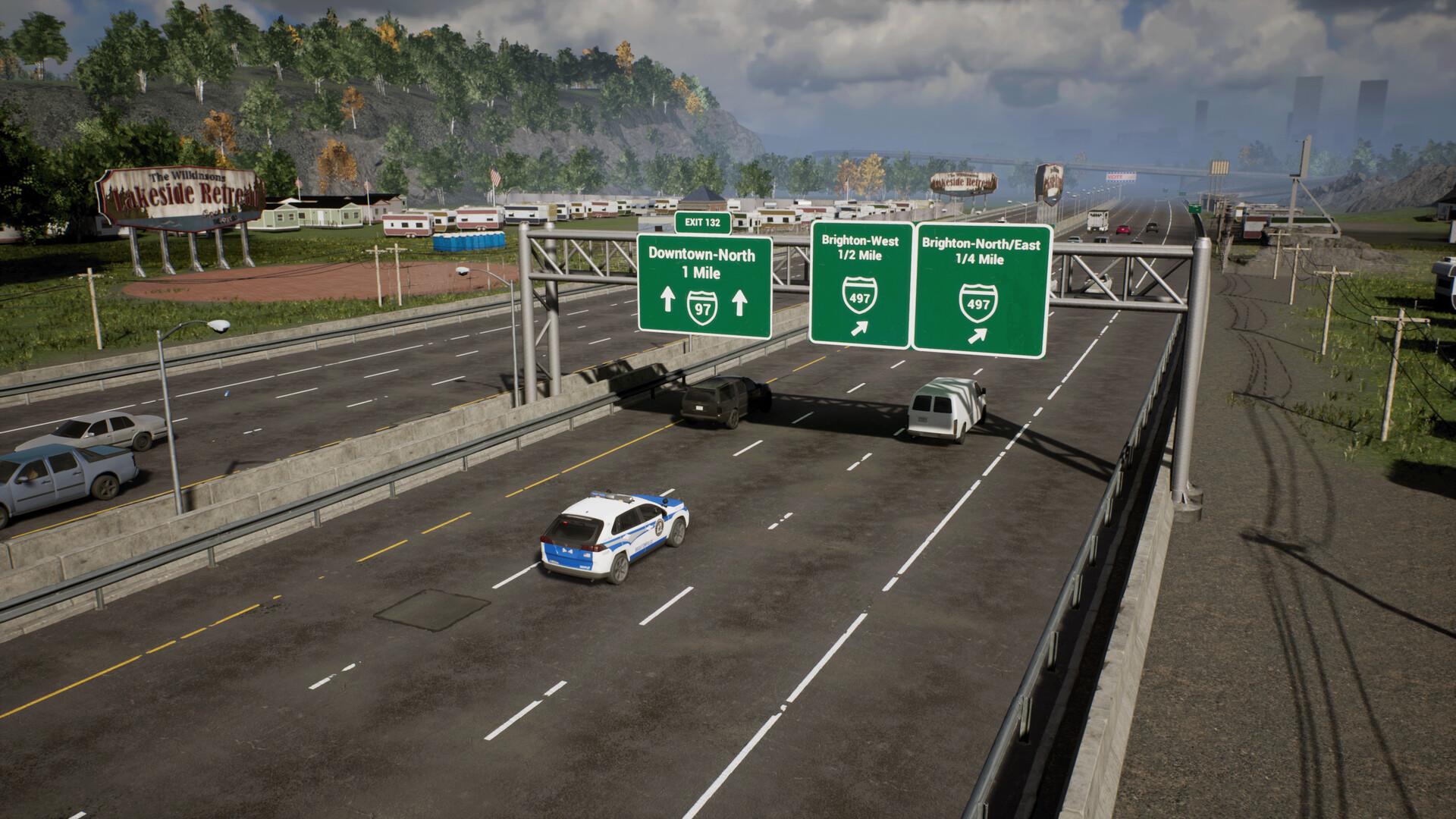 Screen Shot image 7 Police Simulator: Patrol Officers: Highway Patrol Expansion DLC بي سي ستيم كود رقمي
