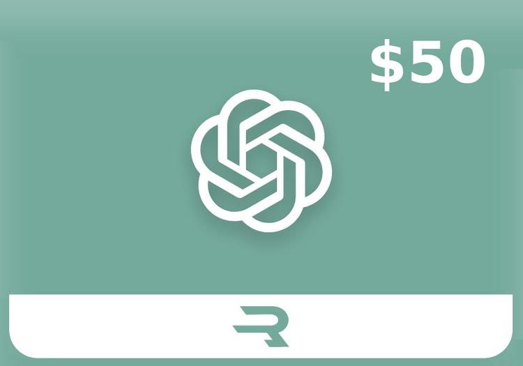 Rewarble ChatGPT $50 هدية بطاقة