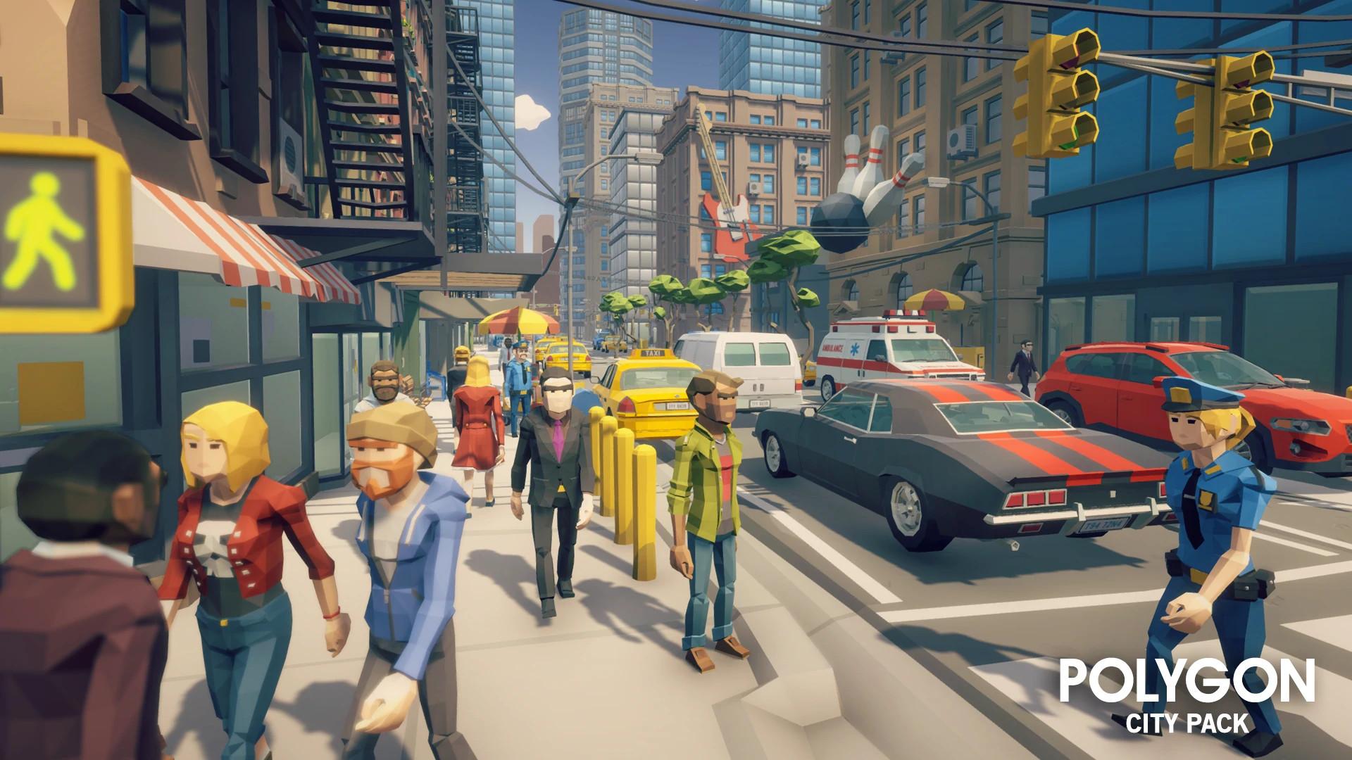 Screen Shot image 5 Polygon - Farm, City + Prototype حزمة Digital Download كود رقمي
