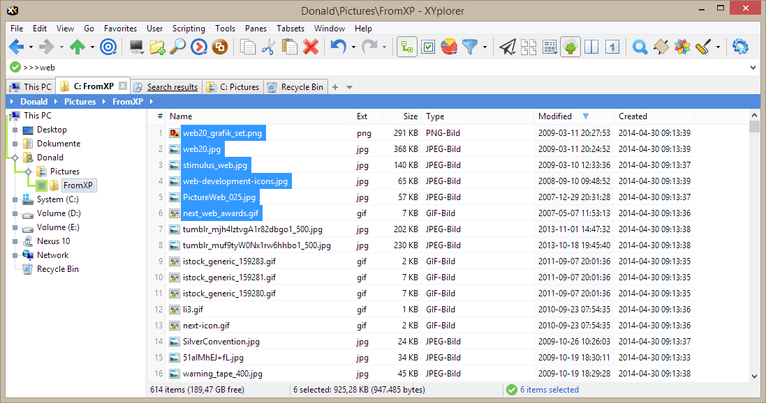 Screen Shot image 0 Xyplorer - File Manager For ويندوز كود رقمي (مدى الحياة / 1 User)