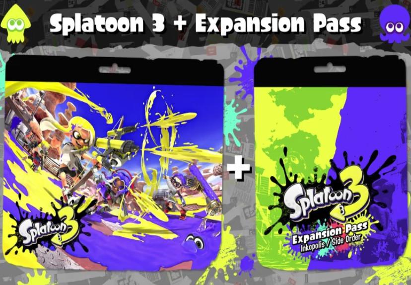 Splatoon 3 حزمة أمريكا الشمالية نينتندو سويتش كود رقمي